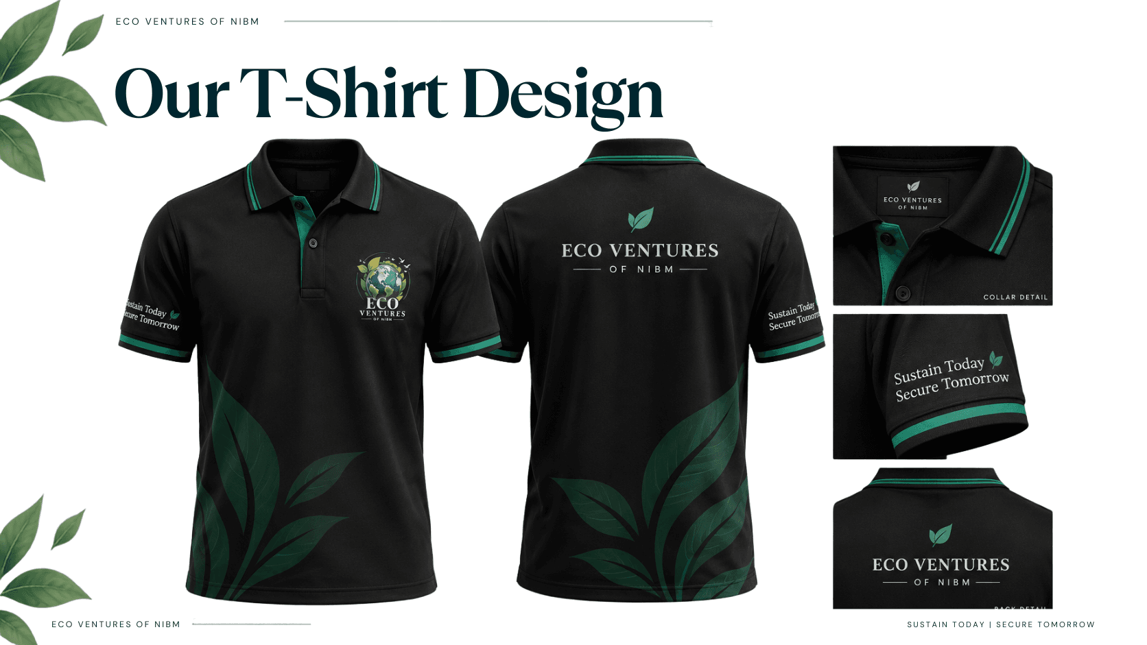 Eco Ventures Official Custom Polo Shirt Design